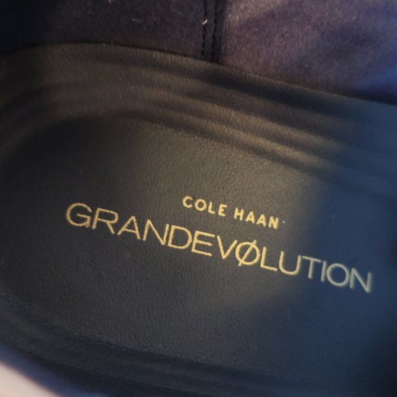 Womens Cole Haan Grand Evolution Rose Gold Laced Brogue Leather Shoes 8.5 * - Picture 7 of 13